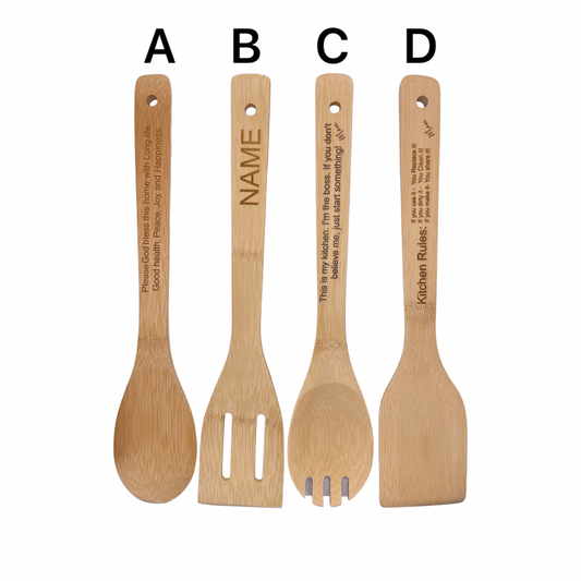 Personalized Kitchen Utensils. Free shipping